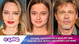 Brad Pitt And Angelina Jolie's daughter Vivienne Drops Dad's Last Name