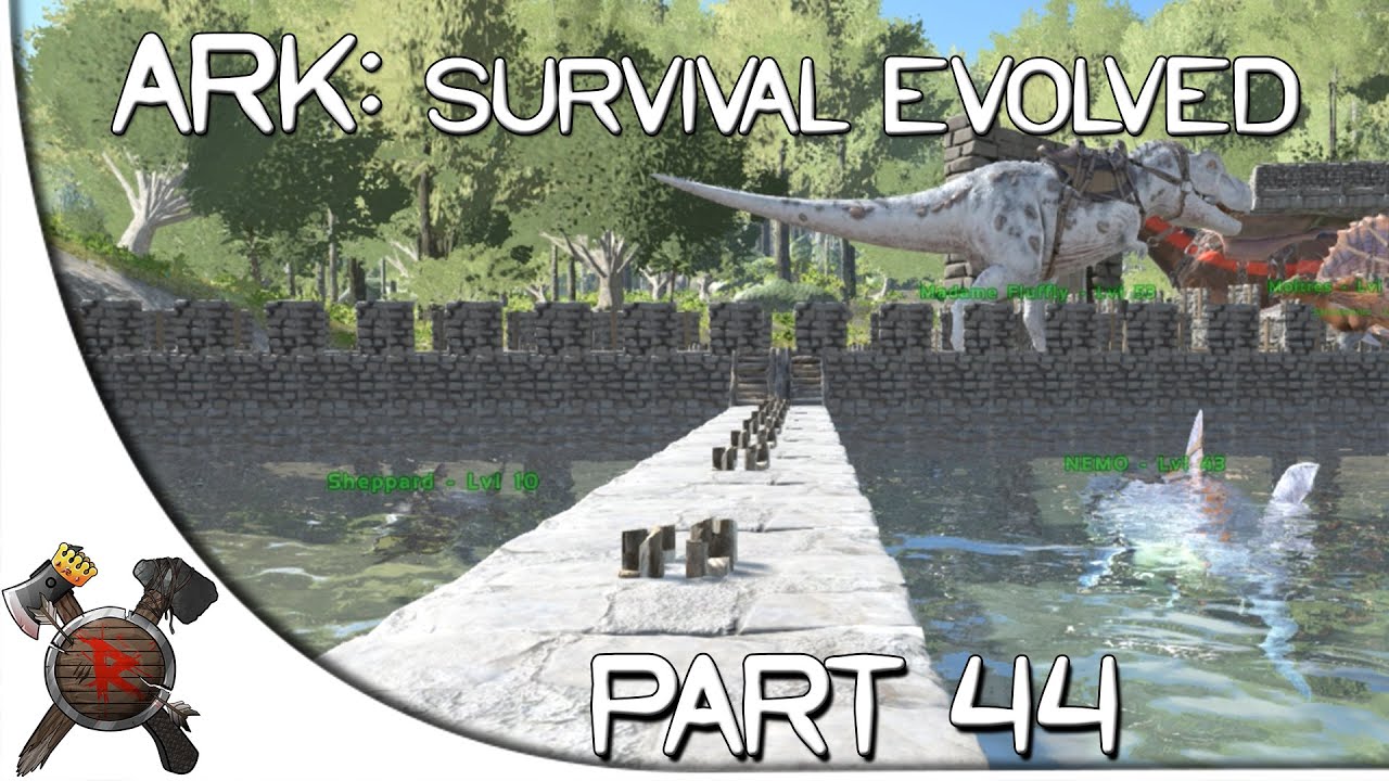 Ark: Survival Evolved Gameplay - Part 44: "Plesiosaur Dock ...