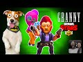 Гренни Бравл Старс 🔴 Тара и Кольт ► Granny: Chapter Two mod Brawl Stars