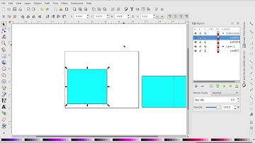 Folded Card and Envelope Tutorial for Inkscape