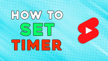 How To Set Timer On Youtube Shorts (Quick and Easy)