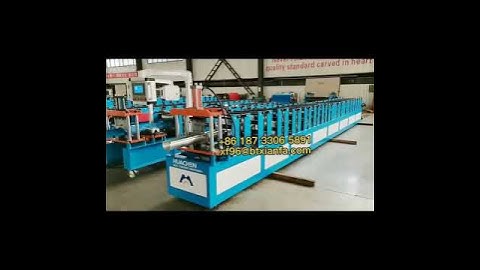 Half Round Gutter Machine