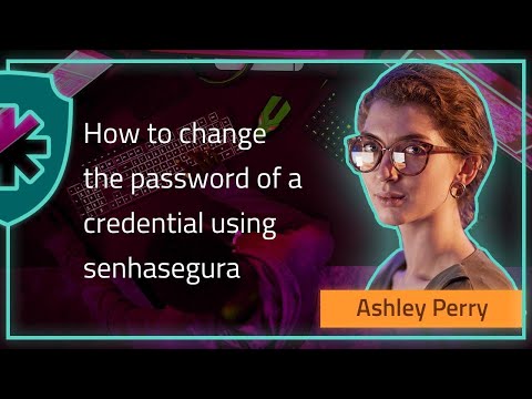 How to change the password of a credential using senhasegura API
