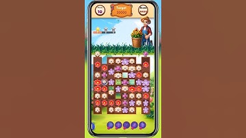 Blossom Mania - Match 3 Puzzle | #casual, #puzzle, #games, #gaming, #newgame