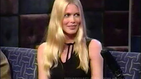 Claudia Schiffer (2000) Late Night with Conan O'Br...