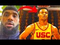 NBA PLAYERS REACT TO BRONNY JAMES COMMITTING TO USC | BRONNY REACTION