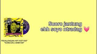PEKALONGAN HIP HOP RAP - KONCOKU AMBYAR [ LYRICS VIDEO]