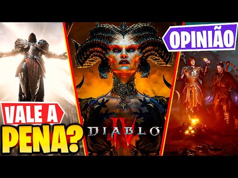 DIABLO 4 É BOM ? VALE A PENA ? OPINIÃO SINCERA DIABLO IV