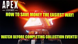 HOW TO complete COLLECTION EVENTS the CHEAPEST WAY! | Apex Legends!