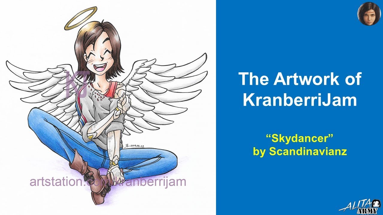 The Artwork of KranberriJam | Alita Battle Angel