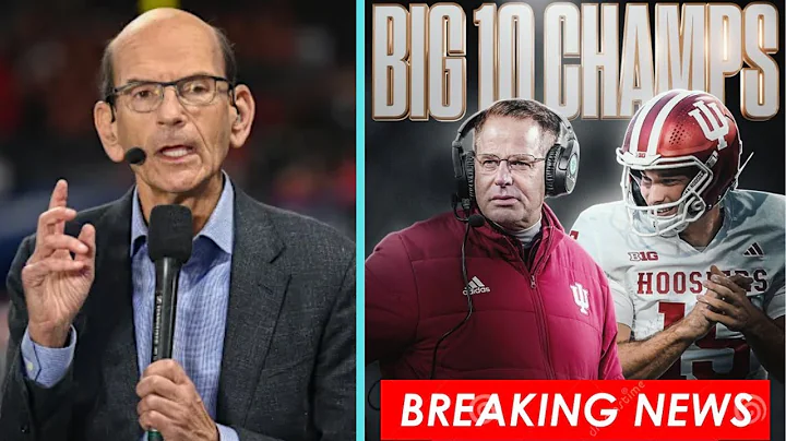 BREAKING: #2 Indiana shock #1 Ohio State 13-10, to win BIG 10 Championship for first time since 1967