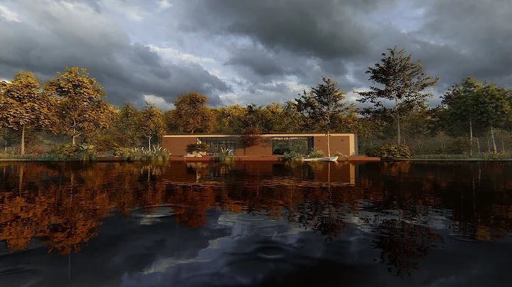 The end of another day - Lake house - Lumion 9.0 - 2K 60 fps