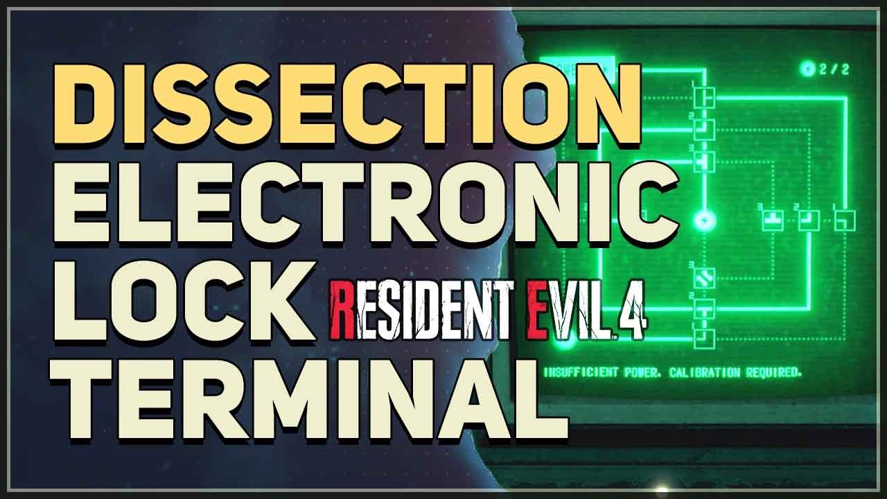 Resident Evil 4 remake: all Electronic Lock Terminal puzzle solutions -  Video Games on Sports Illustrated