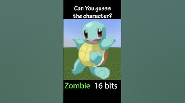 1 bit 2 bits 4 bits 8 bits 16 bits 32 bits 64 bits Minecraft Pokemon Squirtle