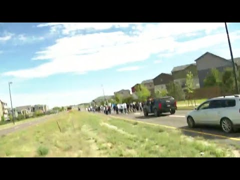 STRIVE Prep - RISE students walk out in protest of gun violence