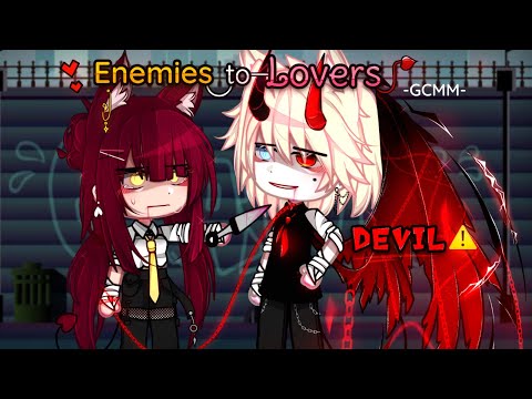 Forced To Target The DEVIL⛓️♦️|| Full Gacha Movie  || Gacha Club || GCM-GCMM || [Original]