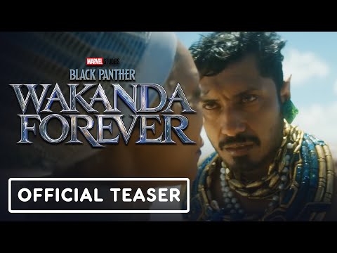 Black Panther: Wakanda Forever - Official Teaser Trailer (2022) Letitia Wright, 