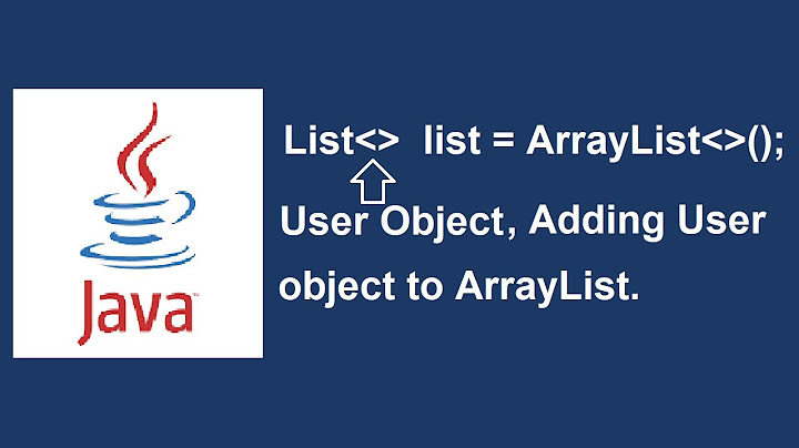 How to add User Defined Object in ArrayList | Java ArrayList Example