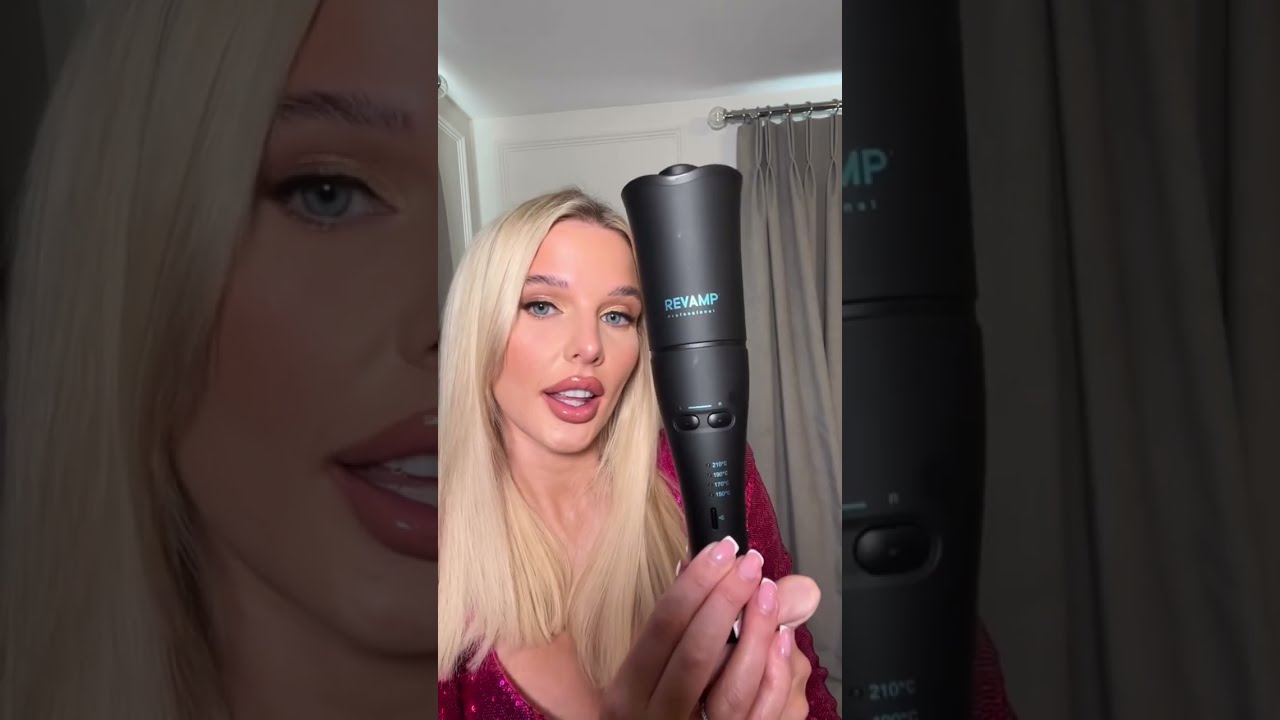 ✨ Stunning Party-Ready Curls Tutorial | Revamp Progloss Hollywood Curl 💖 