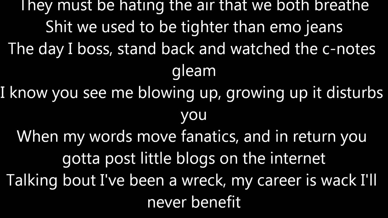 Hopsin   You Are My Enemy Lyrics