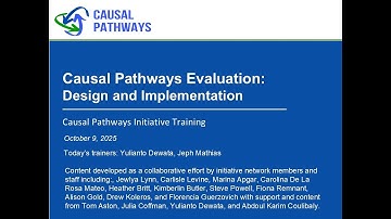 Causal Pathways Evaluation: Design and Implementation