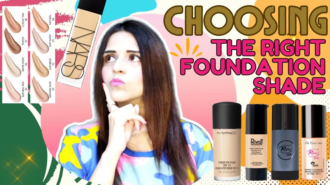 How To Choose The Right Foundation Shade Beginners Guide Glam By