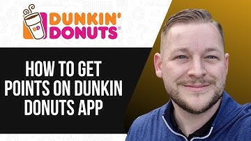 HOW TO GET POINTS ON DUNKIN DONUTS APP 2025! FULL GUIDE