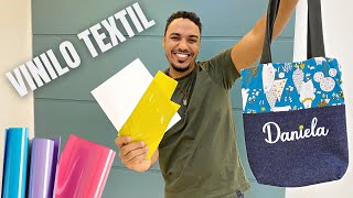 ¿Cuál es la tela vinil textil?