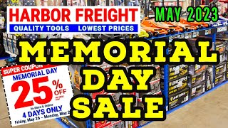 Harbor Freight Memorial Day Sale 2023 Plus 25% Off Super Coupon