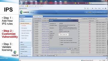SANGFOR NGFW IPS Configuration