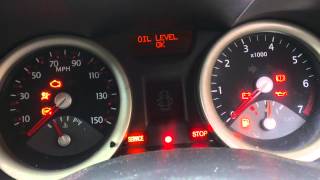 Renault megane service light reset