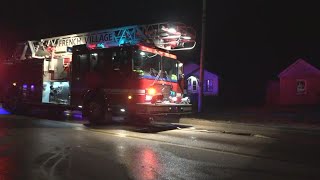 Several crews respond to camper fire in Caseyville