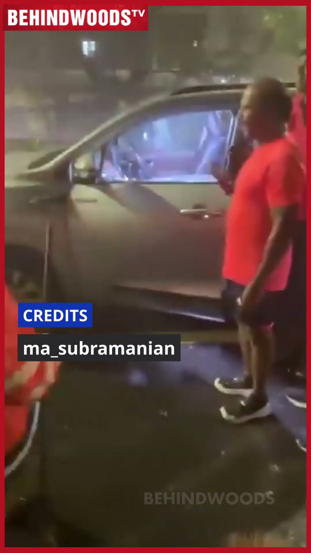 'மனித தெய்வங்கள்' மா நீங்க' ?Car- ல இருந்து இறங்கி தூய்மை பணியாளர்களுக்கு உதவிய Ma.Subramanian