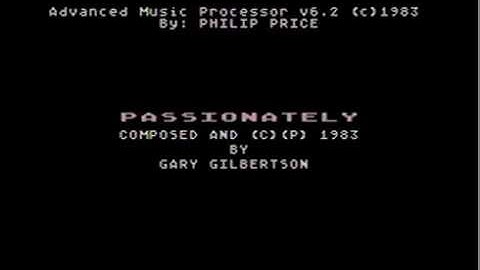 Atari 8-bit Music - Passionately