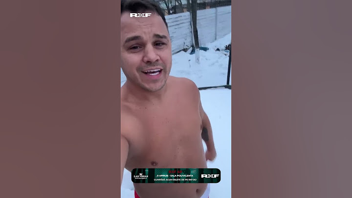 ALEXANDRU PREDA: ”Butelie de voiaj, uite antrenament de spartani, nu alergi îmbrăcat în zăpada...”