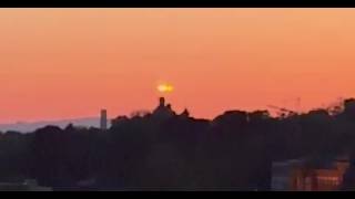 Ufo Over Us Air Force Base In San Diego California