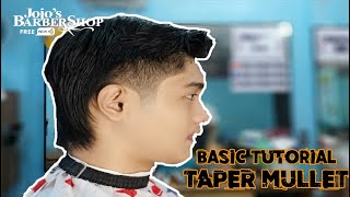 TAPER MULLET HAIRCUT TUTORIAL[Tagalog]New trend haircut 2021 BASIC TUTORIAL FOR BEGINNERS