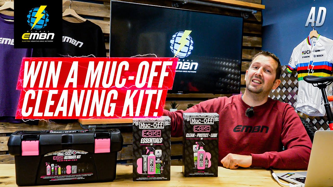 Muc-Off Ebike Essentials Kit Clean Protect & Lube