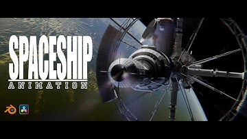 Spaceship Animation Done in Blender !