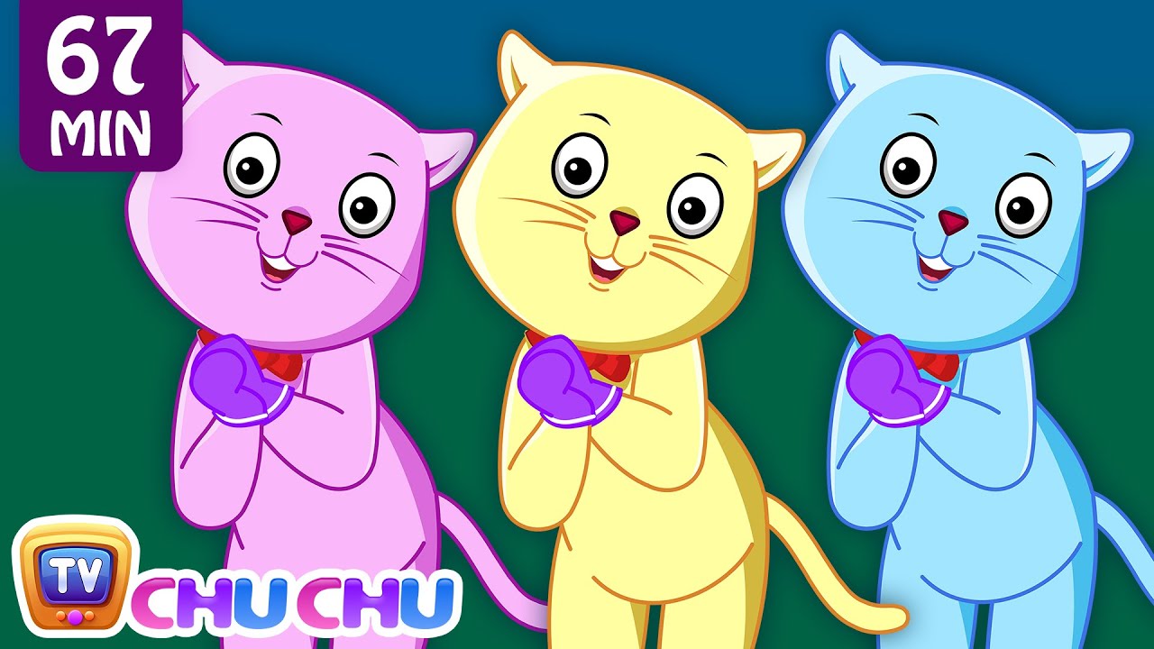 three little kittens chuchu tv