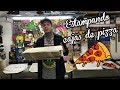 SERIGRAFIA - ESTAMPANDO CAJAS DE PIZZA - SCREEN PRINTING