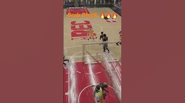 Grab Block Part 1🔥🔥🔥 #2k23 #rec #build #bigman #shaq #shorts