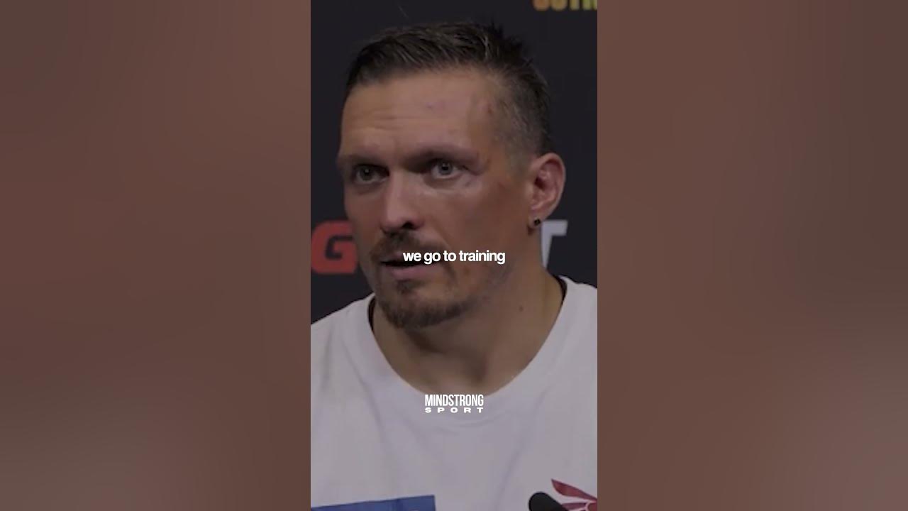Oleksandr Usyk on Motivation & Discipline