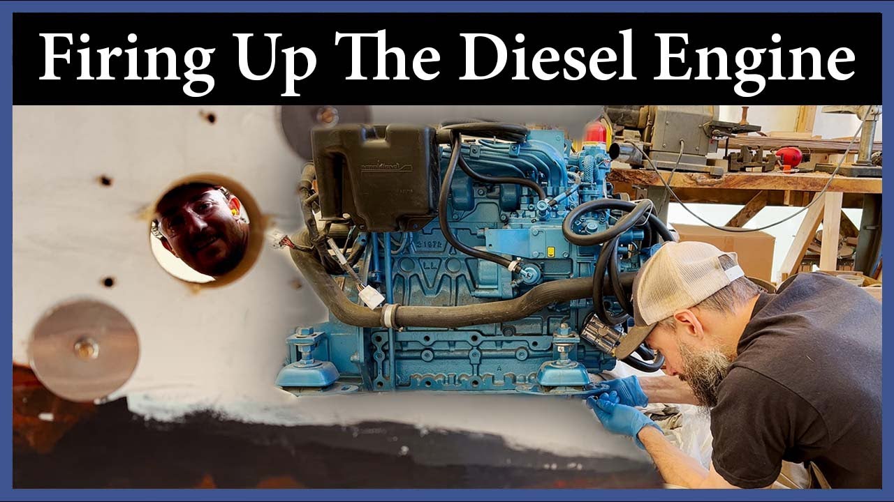Firing Up the Diesel Engine – Episode 268 – Acorn to Arabella: Journey of a Wooden Boat