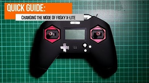 How to setup the Gimbals on an FrSky X-lite