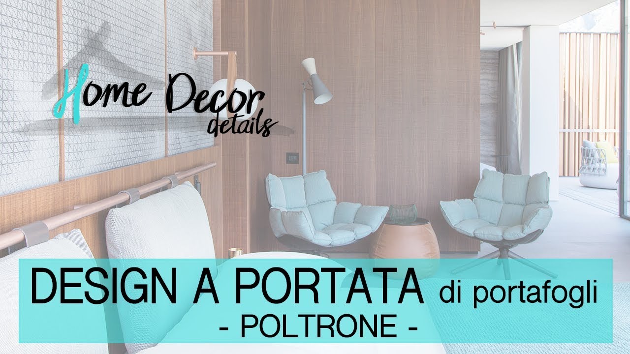 Arredare low cost #1.poltrone di design a basso costo youtube Design a basso costo