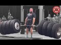 Oleksii novikov 549 kg 1210 lbs tire deadlift world record