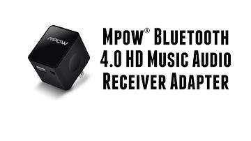 Mpow® Bluetooth 4.0 HD Music Audio Receiver Adapter Support Apt-X Technology