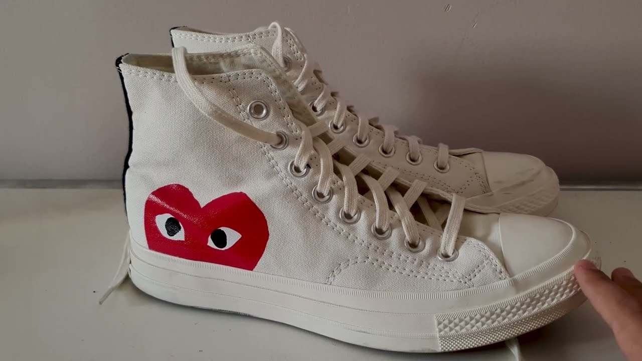 Review Converse CDG - YouTube