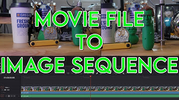 How To Create Image Sequence From Movie File